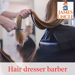 Hair dresser Mr. Supratip Mallick in Dankuni